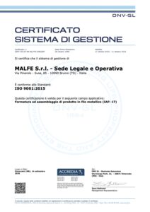 certificazione ISO